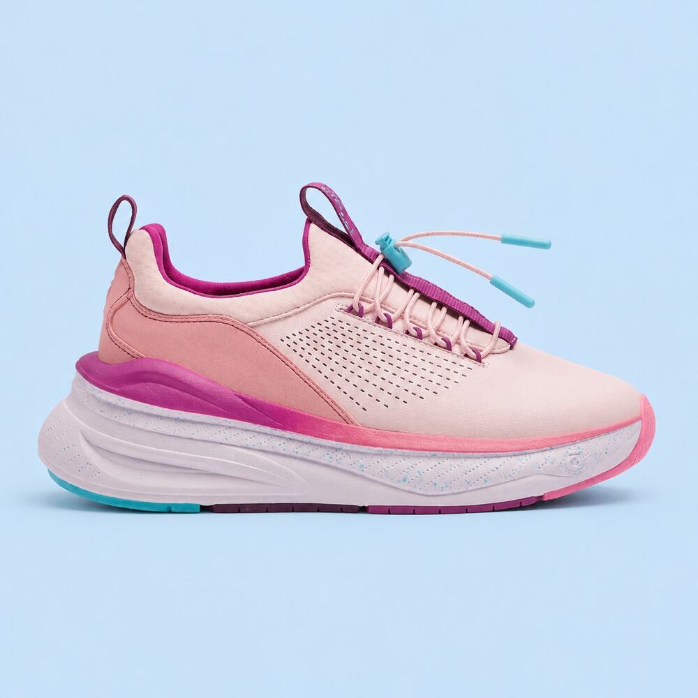 Clove Unisex Forte Light Pink Violet White Nursing Sneakers Size W 7 M 5.5